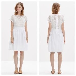 NEW Madewell Geo Lace Dress size 4 6
